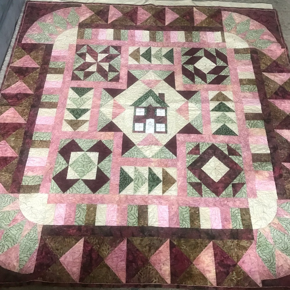 Quilt Bedspread Throw